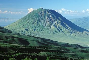 Mt. Lengai in the green season