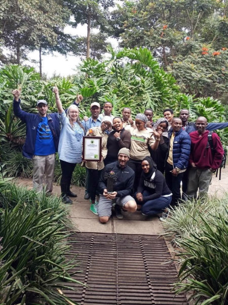 ND office staff celebrate our award