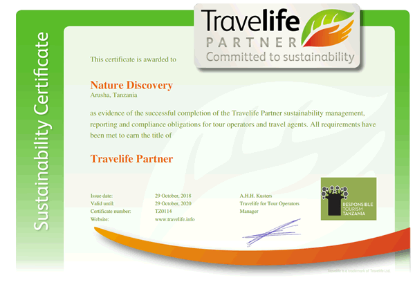 travelife cert