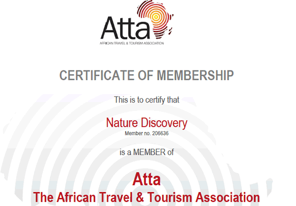 ATTA Membership Certificate