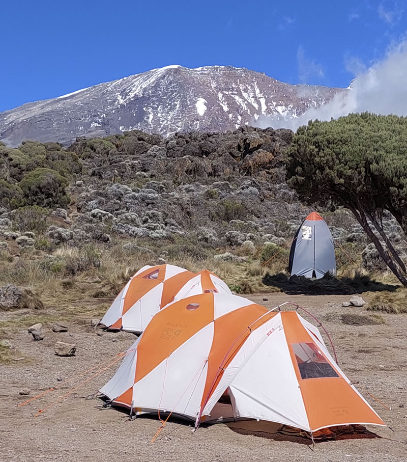 Kilimanjaro Trek Diary – Day 2 14 Shira 2 camp