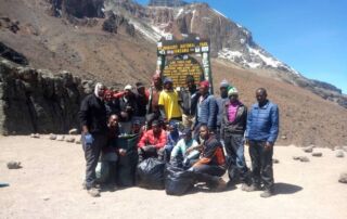 Kilimanjaro Cleanup Team