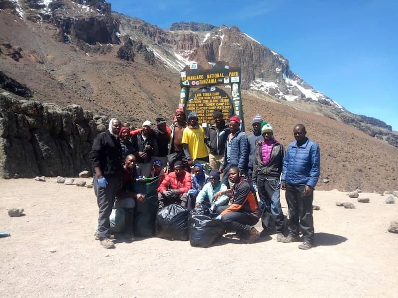 Kilimanjaro Cleanup Team