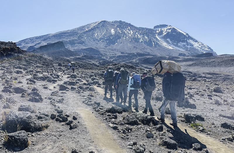 Kibo Hut Approach