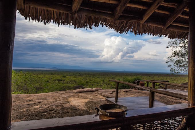 Perched overlooking Tarangire at Mawe Ninga Camp 1